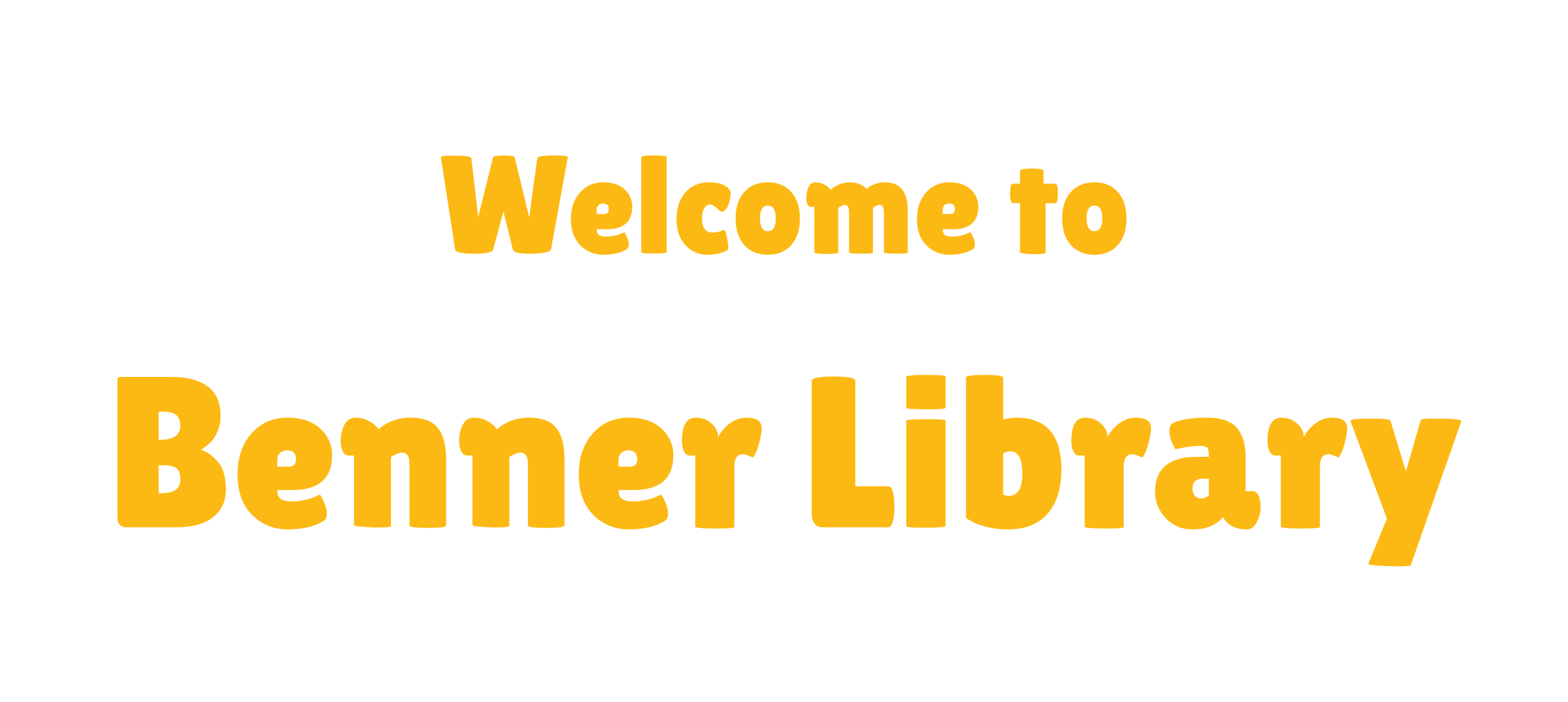 Welcome to Benner Library